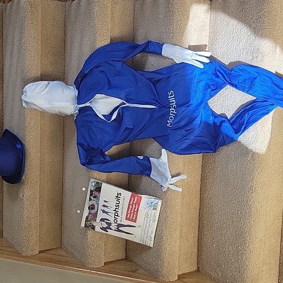 Morphsuits blue tuxedo. Suit covers head to toe. NWT - Picture 2 of 4